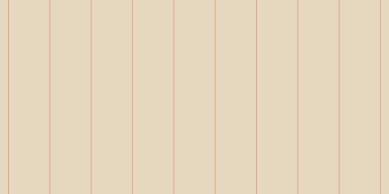 #decaac (75%), #eba393 vertical lines, two pixels wide, eighty-three pixels apart