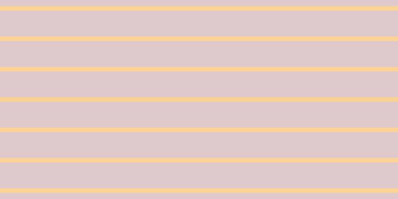 #decacd, #fcd393 horizontal lines, nine pixels wide, fifty-two pixels apart