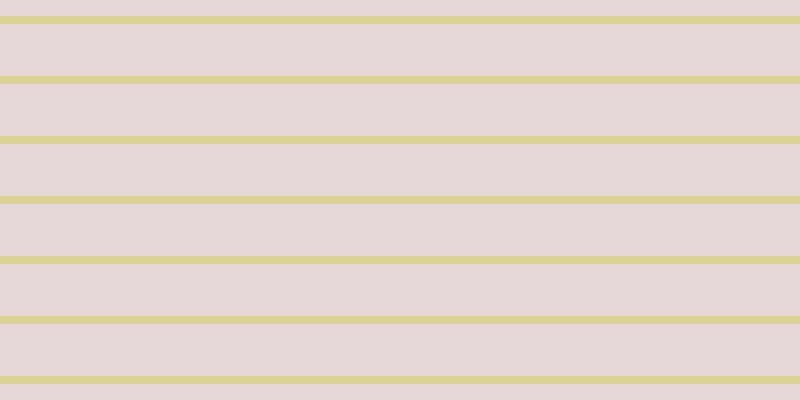 #decacd (75%), #dbd393 horizontal lines, eight pixels wide, fifty-two pixels apart
