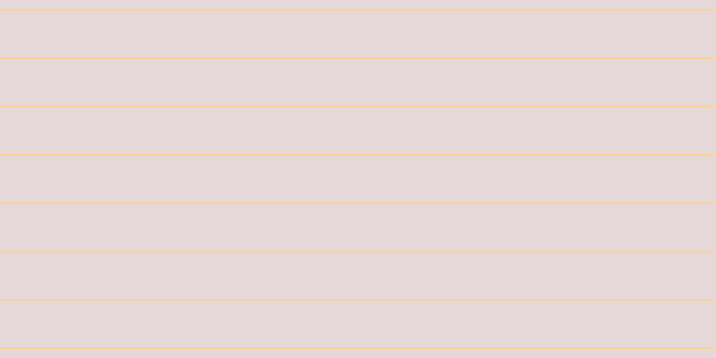 #decacd (75%), #fcd393 horizontal lines, two pixels wide, fifty-two pixels apart