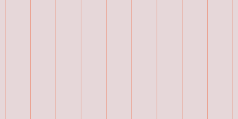 #decacd (75%), #eba393 vertical lines, two pixels wide, eighty-three pixels apart