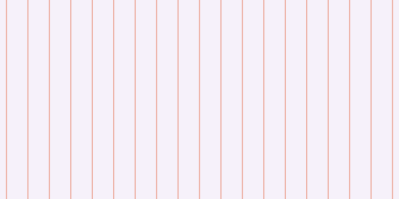 #decaee (25%), #eba393 vertical lines, two pixels wide, forty-one pixels apart