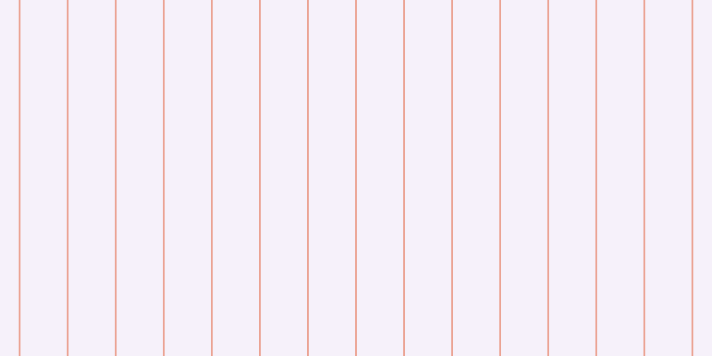 #decaee (25%), #eba393 vertical lines, two pixels wide, fifty-two pixels apart