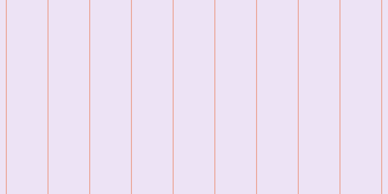 #decaee (50%), #eba393 vertical lines, two pixels wide, eighty-four pixels apart