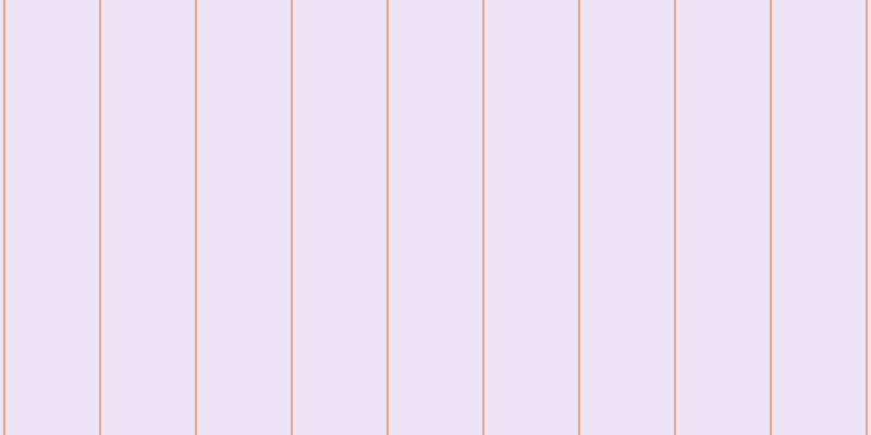 #decaee (50%), #eba393 vertical lines, two pixels wide, eighty-six pixels apart