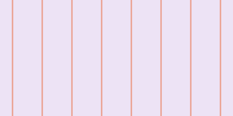 #decaee (50%), #eba393 vertical lines, five pixels wide, ninety-seven pixels apart
