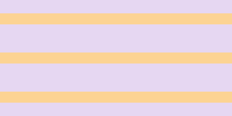 #decaee (75%), #fcd393 horizontal lines, thirty-eight pixels wide, ninety-seven pixels apart