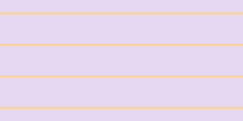 #decaee (75%), #fcd393 horizontal lines, seven pixels wide, ninety-seven pixels apart