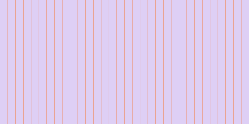 #decff5, #eba393 vertical lines, two pixels wide, twenty-three pixels apart