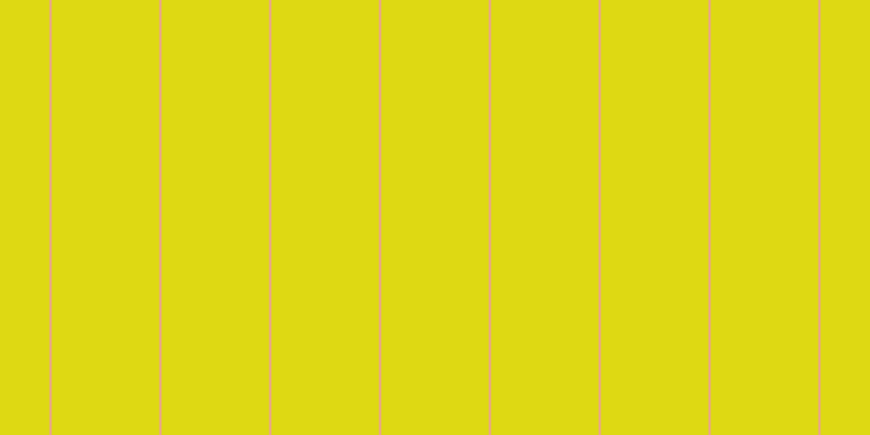 #ded913, #eba393 vertical lines, two pixels wide, ninety-nine pixels apart