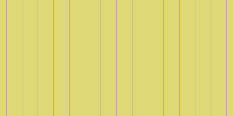 #ded976, #caa393 vertical lines, two pixels wide, fifty-two pixels apart