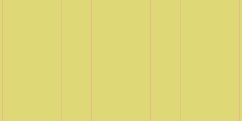 #ded976, #eba393 vertical lines, one pixels wide, ninety-seven pixels apart