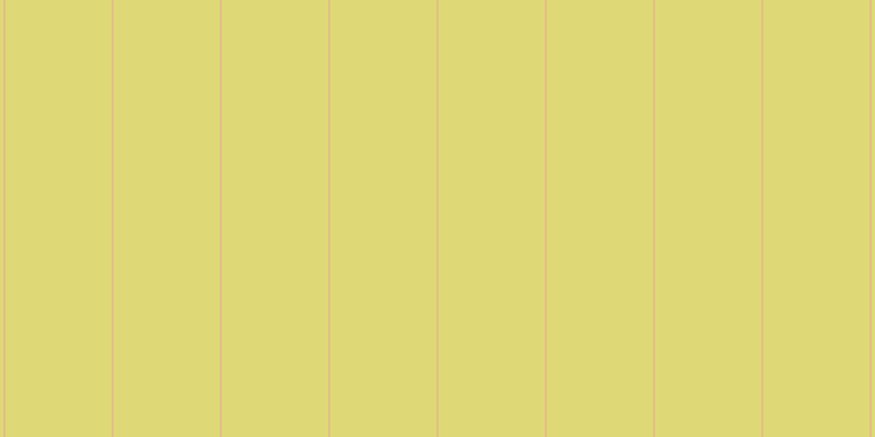 #ded976, #eba393 vertical lines, one pixels wide, ninety-eight pixels apart