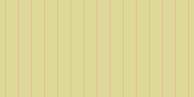 #ded997, #eba393 vertical lines, two pixels wide, fifty-two pixels apart