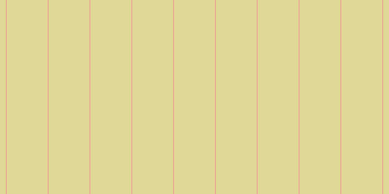 #ded997, #eba393 vertical lines, two pixels wide, eighty-four pixels apart