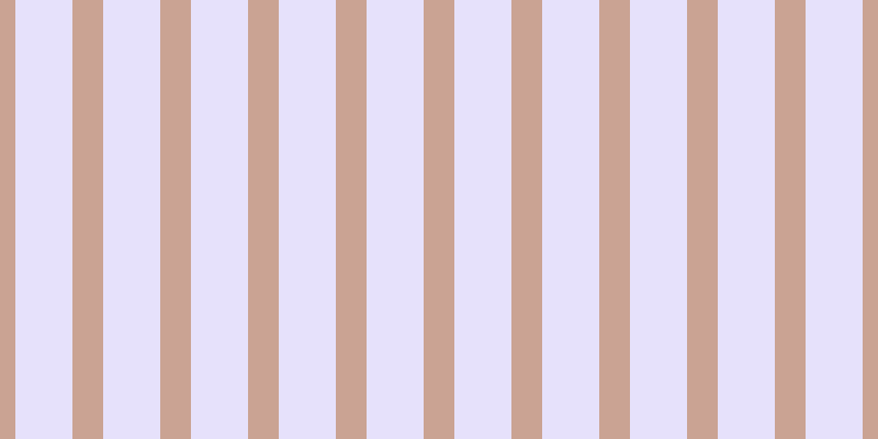 #ded9fa (75%), #caa393 vertical lines, twenty-eight pixels wide, fifty-two pixels apart