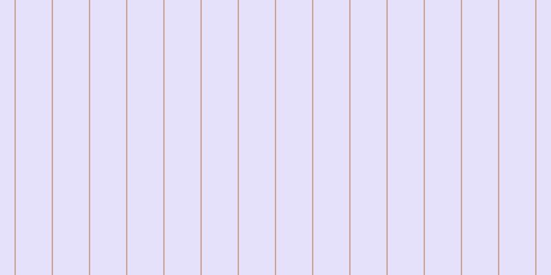 #ded9fa (75%), #caa393 vertical lines, two pixels wide, fifty-two pixels apart