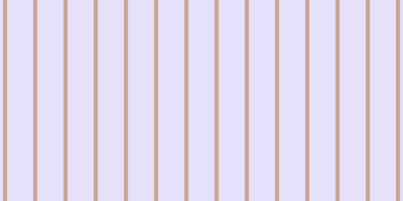 #ded9fa (75%), #caa393 vertical lines, eight pixels wide, fifty-two pixels apart