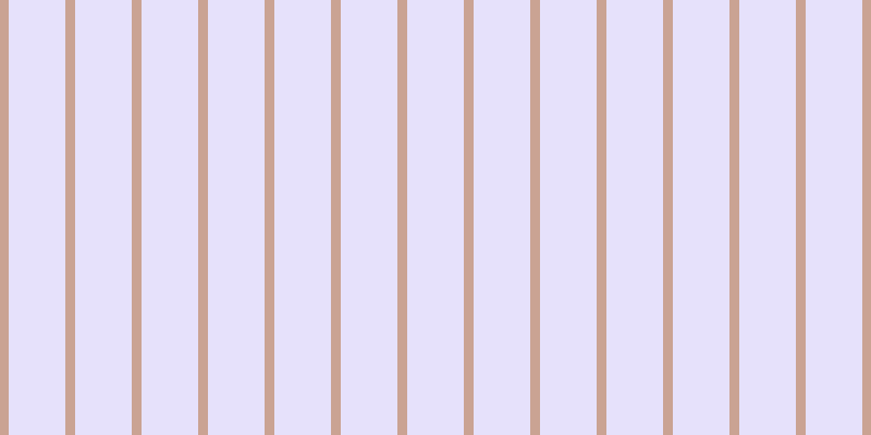 #ded9fa (75%), #caa393 vertical lines, nine pixels wide, fifty-two pixels apart
