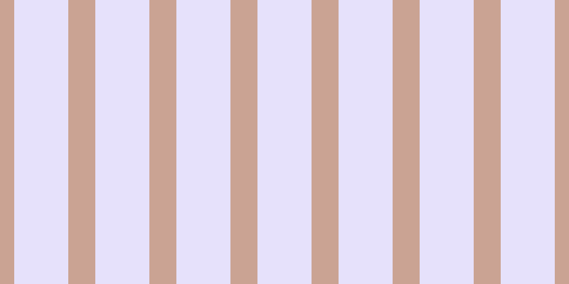 #ded9fa (75%), #caa393 vertical lines, thirty-eight pixels wide, seventy-six pixels apart