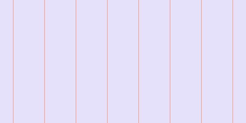 #ded9fa (75%), #eba393 vertical lines, two pixels wide, one hundred pixels apart