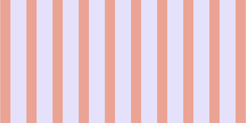 #ded9fa (75%), #eba393 vertical lines, thirty-three pixels wide, fifty-two pixels apart