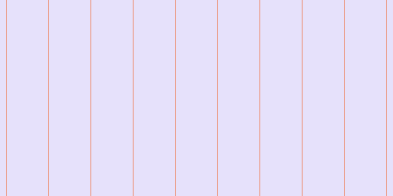 #ded9fa (75%), #eba393 vertical lines, two pixels wide, eighty-four pixels apart