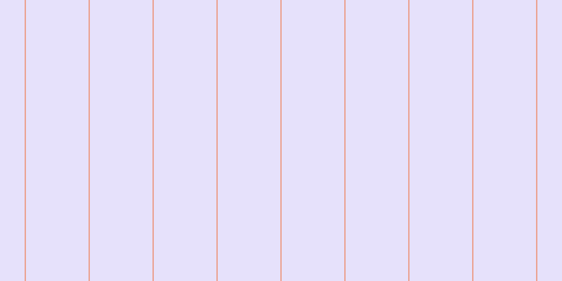 #ded9fa (75%), #eba393 vertical lines, two pixels wide, eighty-nine pixels apart