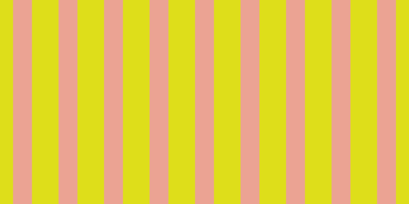#dede1a, #eba393 vertical lines, thirty-seven pixels wide, fifty-two pixels apart