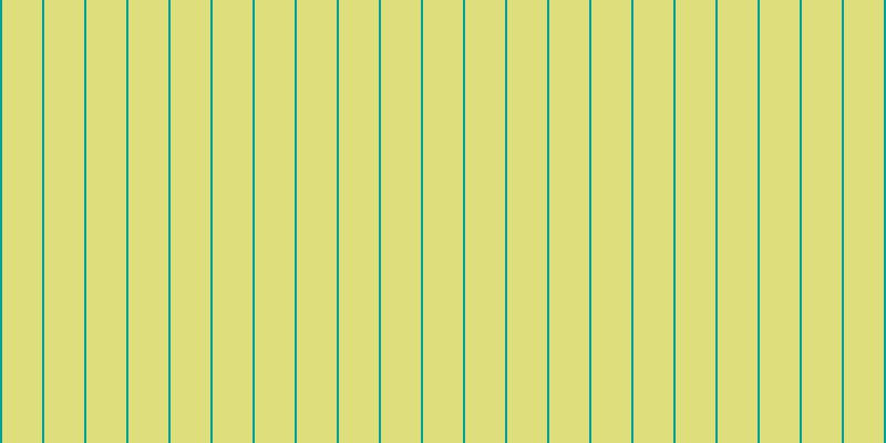 #dede7d, #04a393 vertical lines, two pixels wide, thirty-six pixels apart