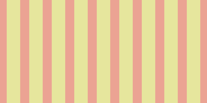 #dede7d (75%), #eba393 vertical lines, thirty-five pixels wide, fifty-two pixels apart
