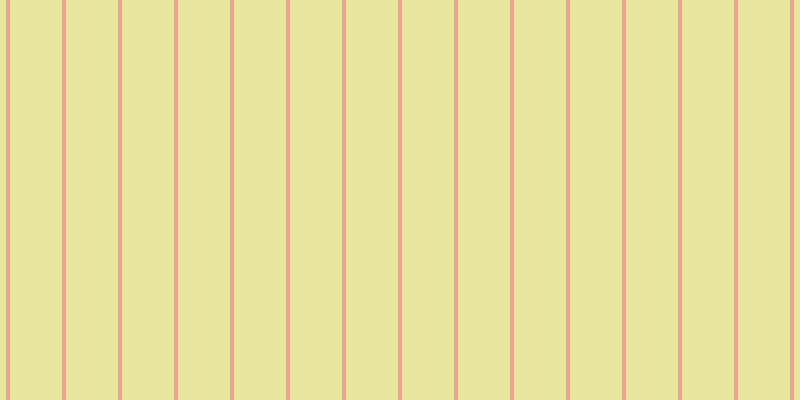 #dede7d (75%), #eba393 vertical lines, four pixels wide, fifty-two pixels apart