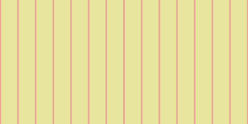 #dede7d (75%), #eba393 vertical lines, five pixels wide, fifty-two pixels apart