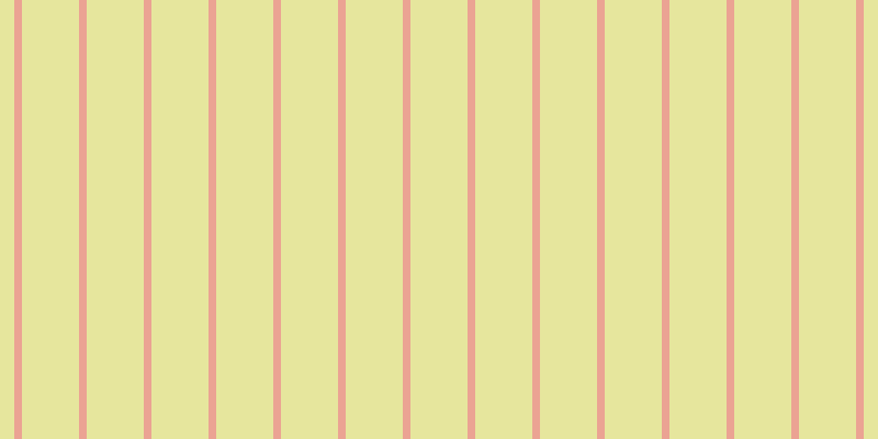 #dede7d (75%), #eba393 vertical lines, seven pixels wide, fifty-two pixels apart