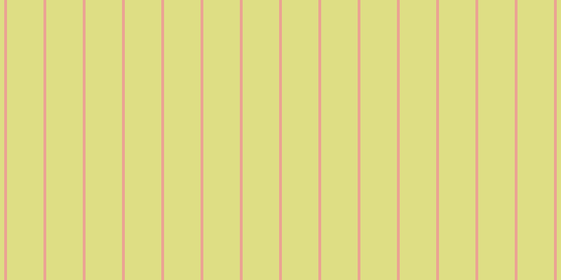 #dede84, #eba393 vertical lines, four pixels wide, fifty-two pixels apart