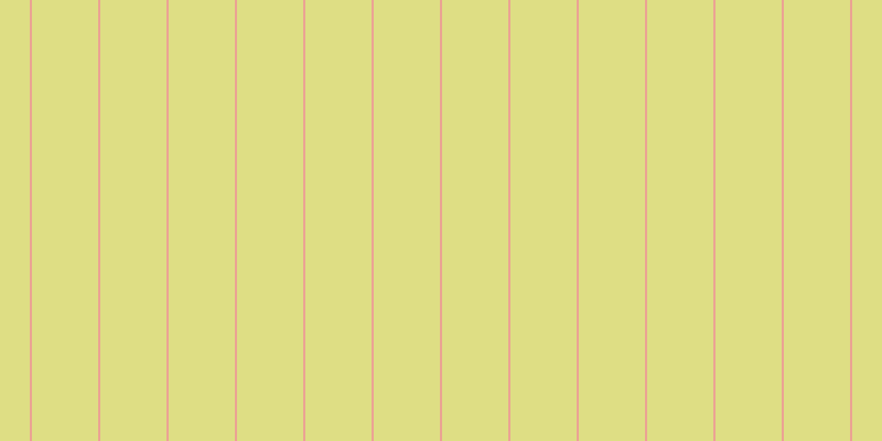 #dede84, #eba393 vertical lines, two pixels wide, sixty pixels apart