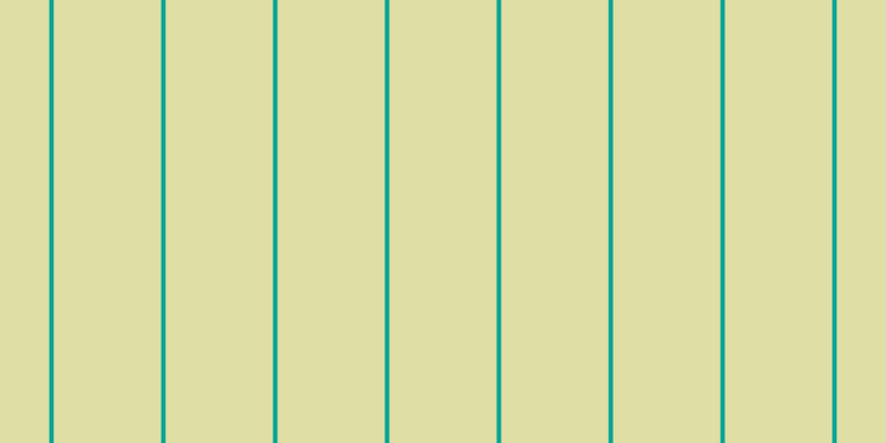 #dedea5, #04a393 vertical lines, four pixels wide, ninety-seven pixels apart