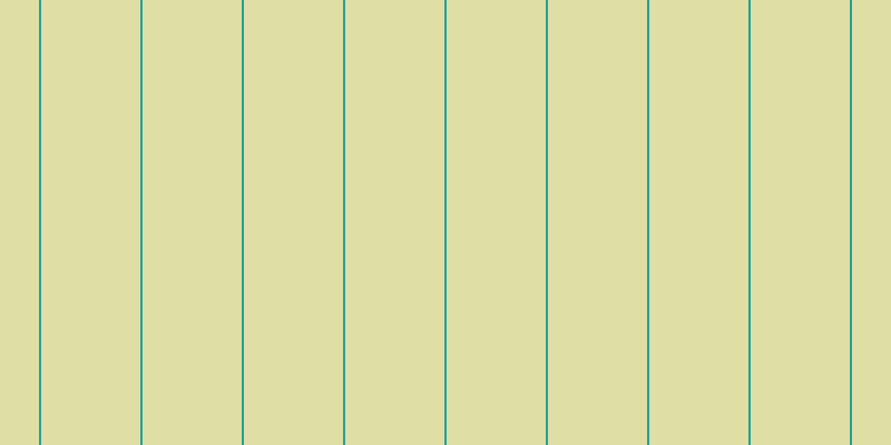 #dedea5, #25a393 vertical lines, two pixels wide, eighty-nine pixels apart