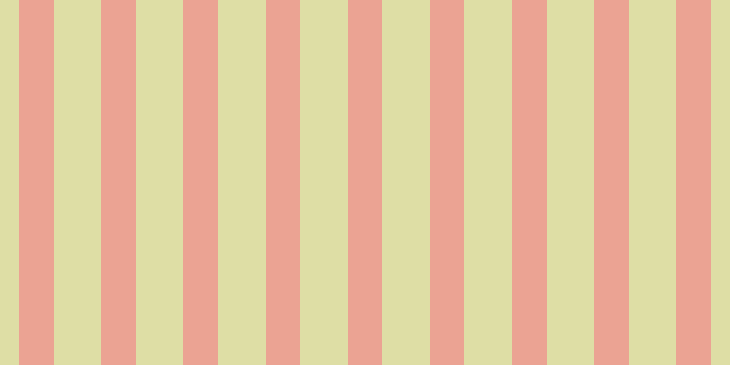 #dedea5, #eba393 vertical lines, thirty-eight pixels wide, fifty-two pixels apart