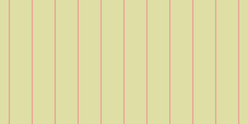 #dedea5, #eba393 vertical lines, four pixels wide, seventy pixels apart