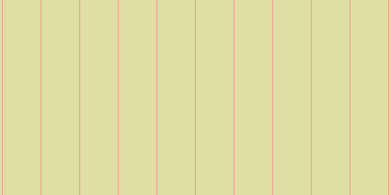 #dedea5, #eba393 vertical lines, two pixels wide, seventy-seven pixels apart