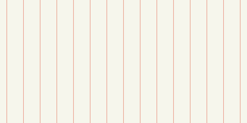 #dedebd (25%), #eba393 vertical lines, two pixels wide, fifty-two pixels apart