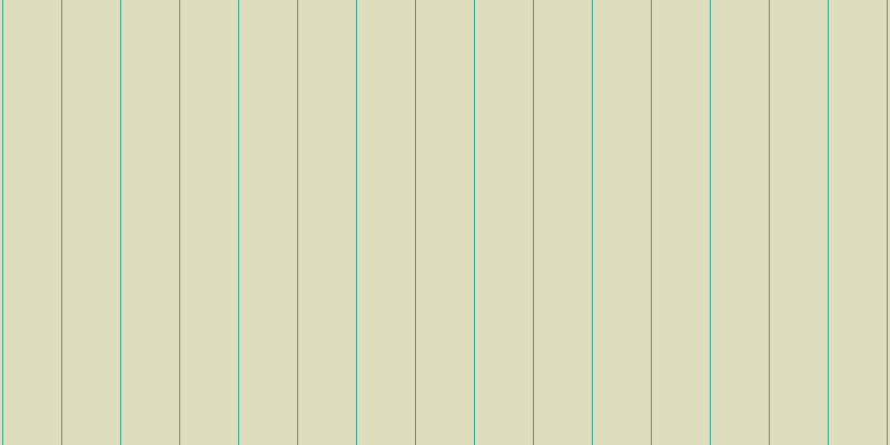 #dedebf, #46a393 vertical lines, one pixels wide, fifty-two pixels apart