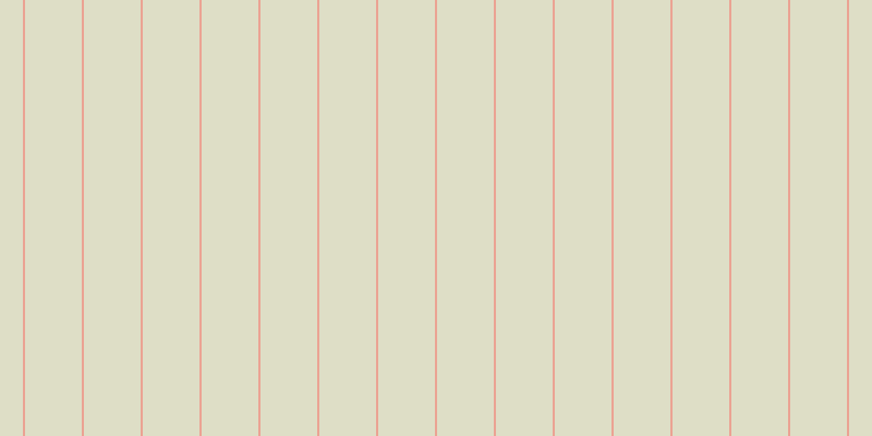 #dedec6, #eba393 vertical lines, two pixels wide, fifty-two pixels apart