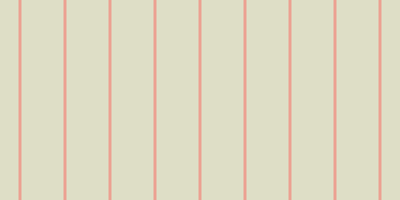 #dedec6, #eba393 vertical lines, six pixels wide, eighty-four pixels apart
