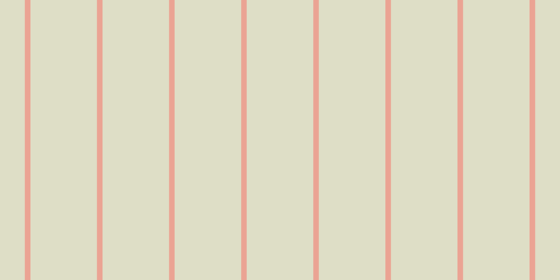 #dedec6, #eba393 vertical lines, eight pixels wide, ninety-five pixels apart