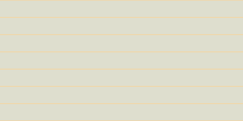 #dedece, #fcd393 horizontal lines, two pixels wide, fifty-five pixels apart