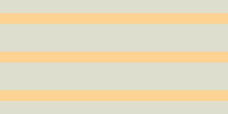 #dedece, #fcd393 horizontal lines, thirty-eight pixels wide, ninety-seven pixels apart