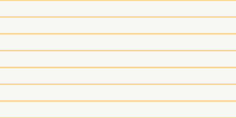 #dedece (25%), #fcd393 horizontal lines, five pixels wide, fifty-two pixels apart