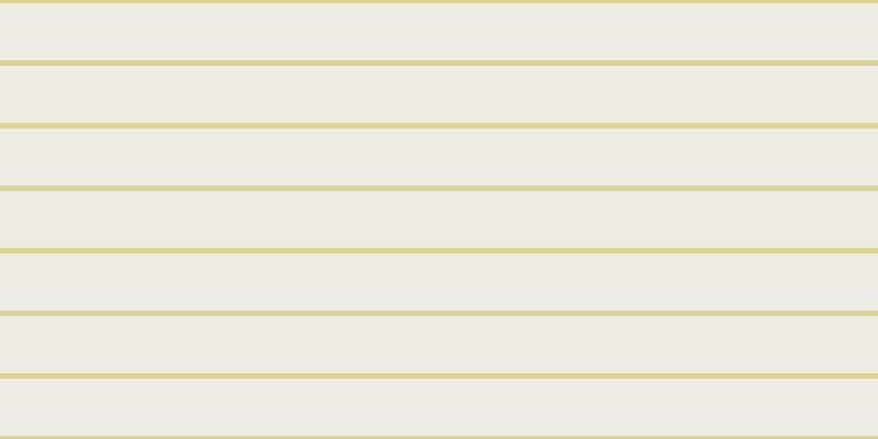 #dedece (50%), #dbd393 horizontal lines, five pixels wide, fifty-two pixels apart